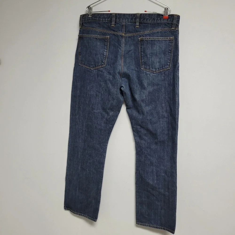 Premium Gap Mens Denim Jeans 36x32 1969 Dark Wash